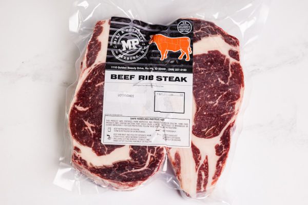 Beef Rib Steak Package Front