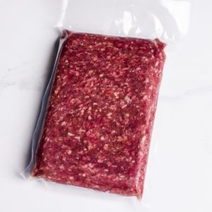 Ground Beef Package Back