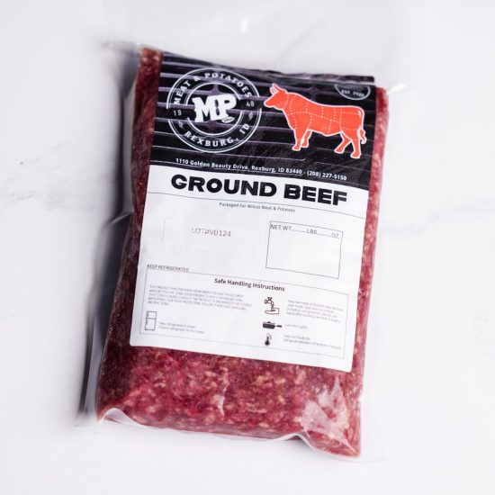 Ground Beef Package Front